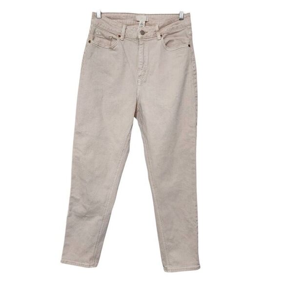 H&M light tan jeans neutral size 8 - Picture 1 of 9